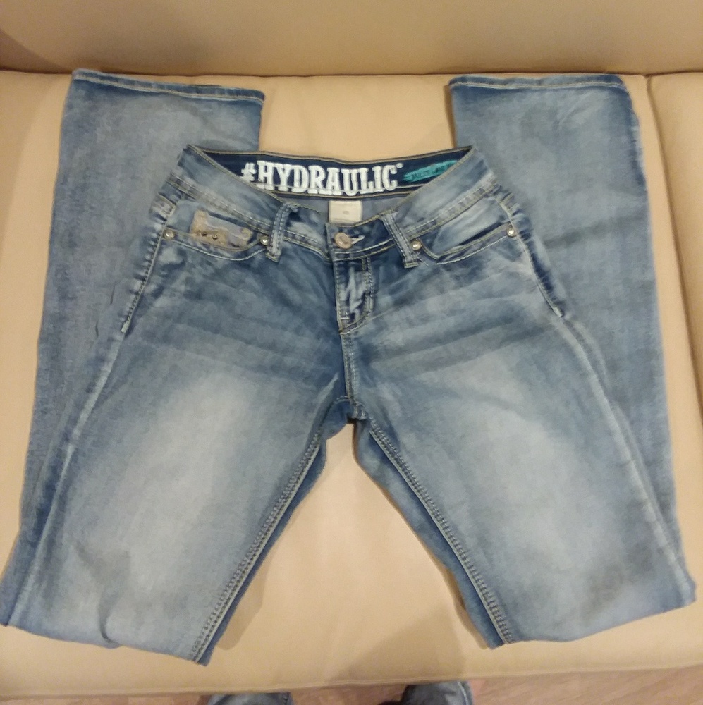 Hydraulic bailey low rise jeans